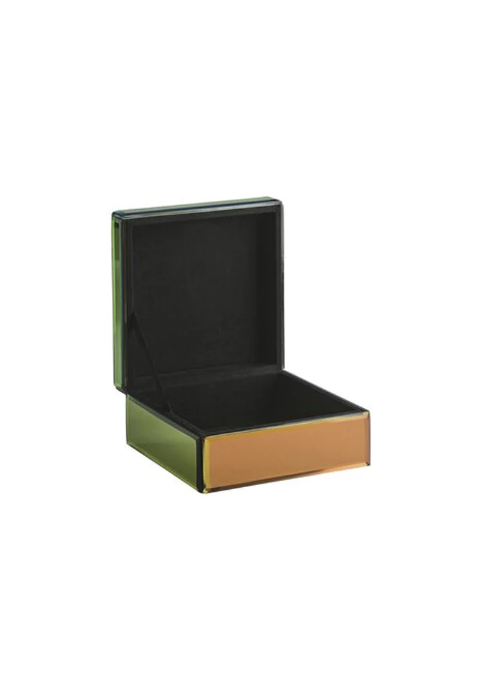 Boîte À Bijoux Miroir Vert Iridescent S – Image 3