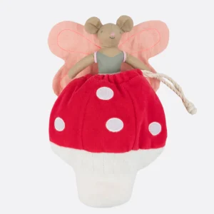 Mini Pochette Souris En Forme De Champignon