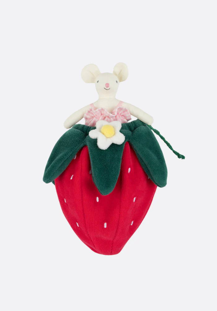 Mini Pochette Souris En Forme De Fraise – Image 2
