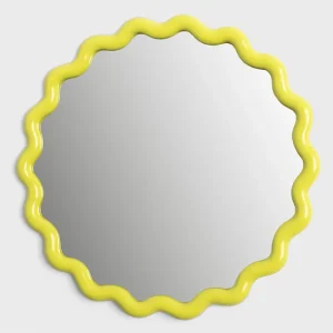Miroir Zigzag Jaune