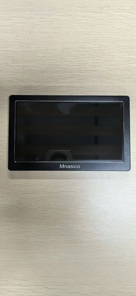 Mnasico GPS Navigation 2025 Maps with Bluetooth/ FM Radio /Sun Visor/Speed Alerts/ Lifetime North America Maps for DC 12V&24V Car Truck RV – Image 2