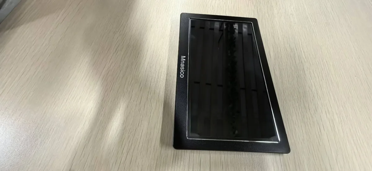 Mnasico GPS Navigation 2025 Maps with Bluetooth/ FM Radio /Sun Visor/Speed Alerts/ Lifetime North America Maps for DC 12V&24V Car Truck RV – Image 5