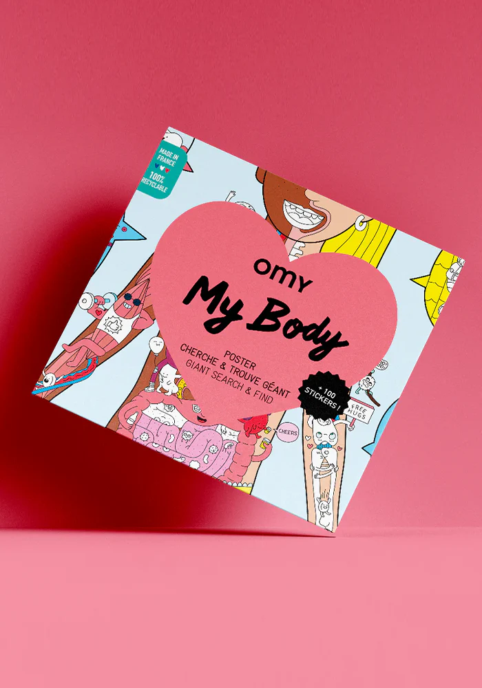 Poster Géant Cherche Et Trouve My Body