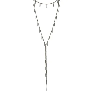 Sautoir N°944 Ruthénium Gold