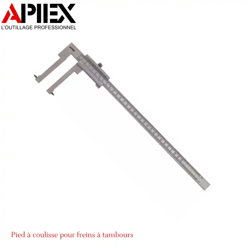 Pied à coulisse pour freins à tambours – Image 2