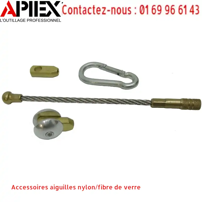 Accessoires aiguilles nylon/fibre de verre