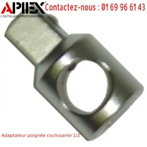 Adaptateur poignée coulissante 1/2"