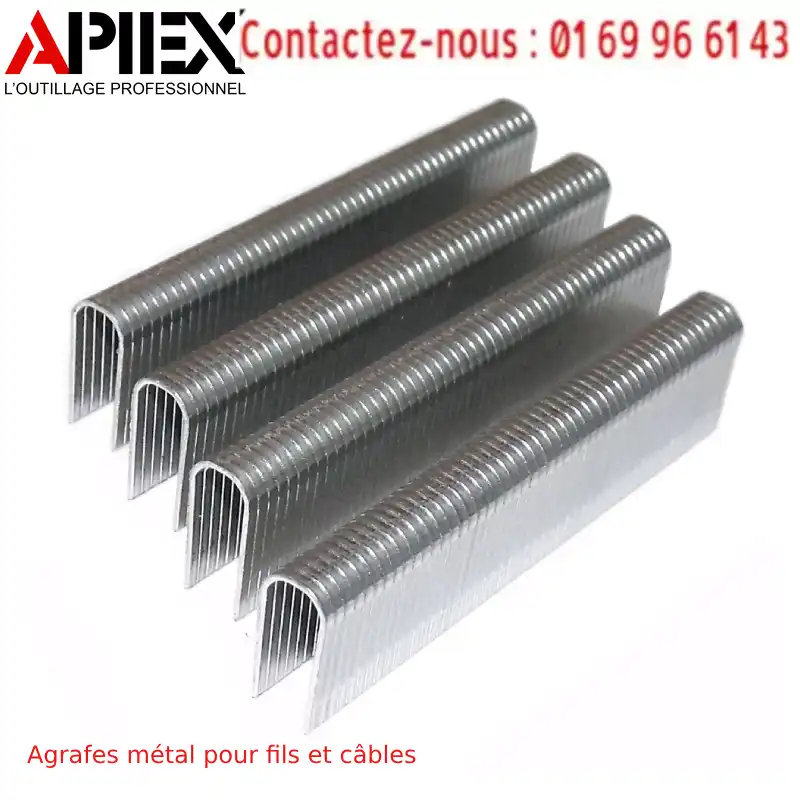 Agrafes métal pour fils et câbles – Image 2