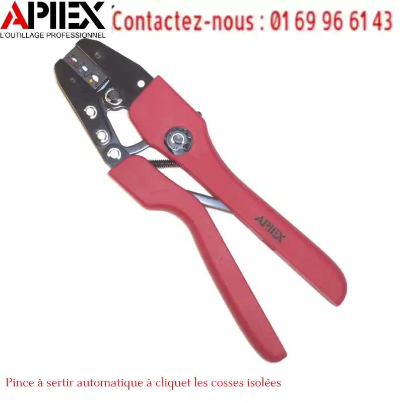 Pince à sertir automatique à cliquet les cosses isolées – Image 2