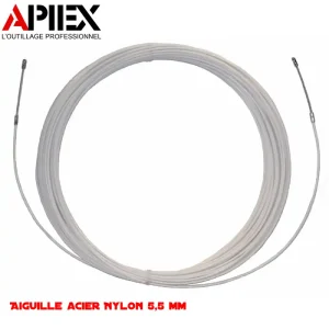Aiguille acier Nylon 5,5 mm