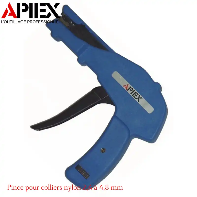 Pince pour colliers nylon 2,4 à 4,8 mm