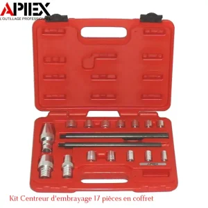 Kit Centreur d'embrayage 17 pièces en coffret
