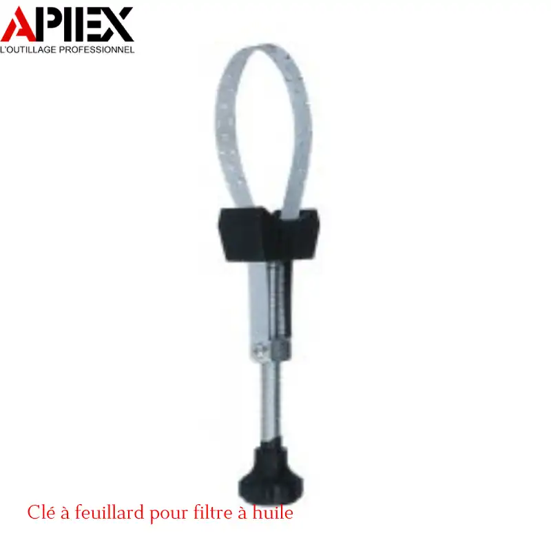 Clé à feuillard pour filtre à huile