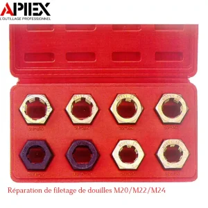 Réparation de filetage de douilles M20/M22/M24