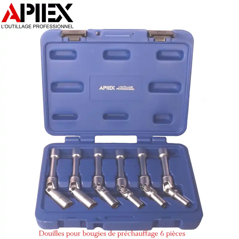 Douilles pour bougies de préchauffage 6 pièces