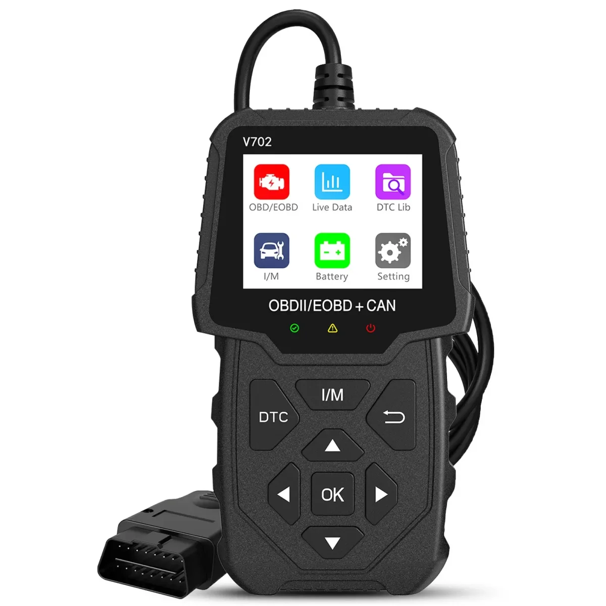 OBD II Diagnosegerät Auto Adapter Motor Fehlerauslesegerät Lesegerät ür Alle Fahrzeuge seit 1996 & Newer – Image 2