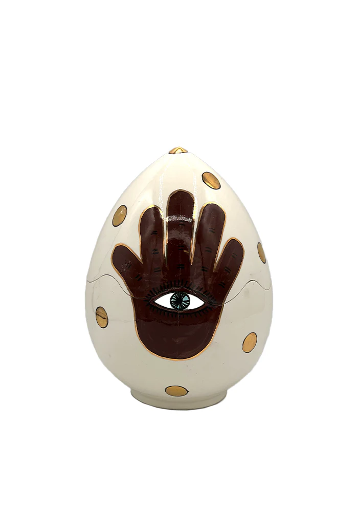 Bougie Oeuf Khmisa Petit Modèle – Image 3