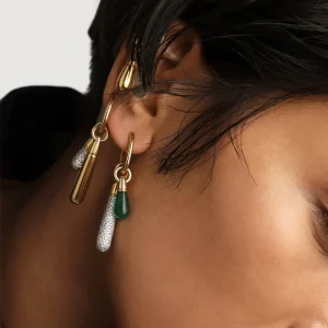 Pendentif Pave Large Drop