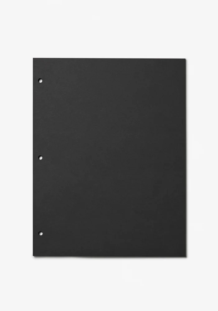 Pack De 10 Feuilles Noir