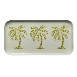 Plateau Rectangle Palmier