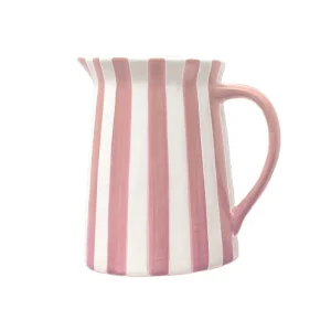 Pichet Rayures Rose