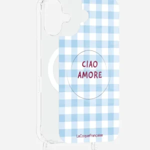 Plaque Magnétique Iphone Vichy Bleu Ciao Amore