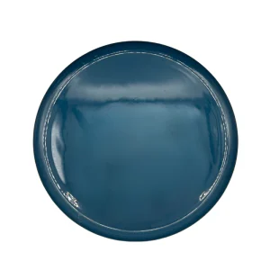 Plateau Rond Bleu Jean