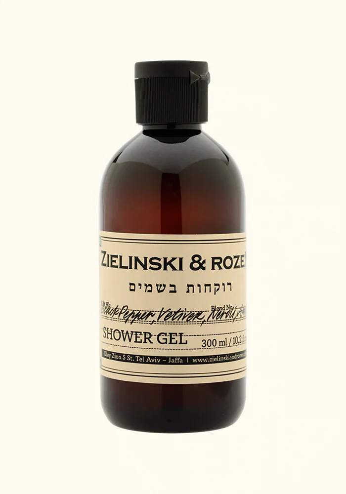 Gel Douche Poivre Noir, Vétivier, Néroli, Ambre 300ml – Image 2