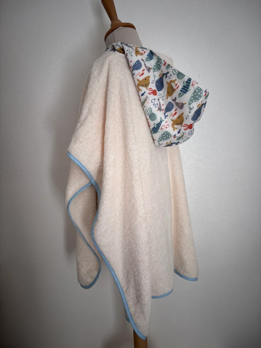 Poncho de bain 3-5 ans coloris au choix – Image 9