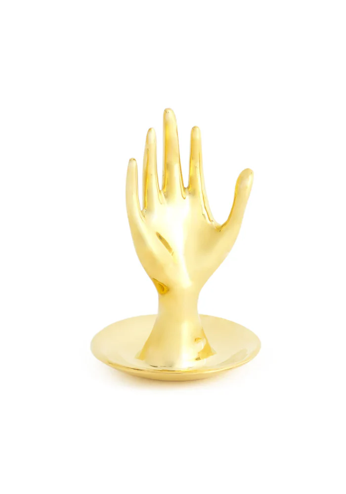 Porte-Bagues Main En Laiton – Image 2