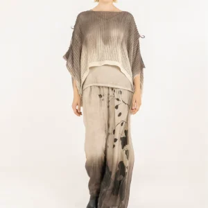 Pull Ample En Tricots Sand Shell