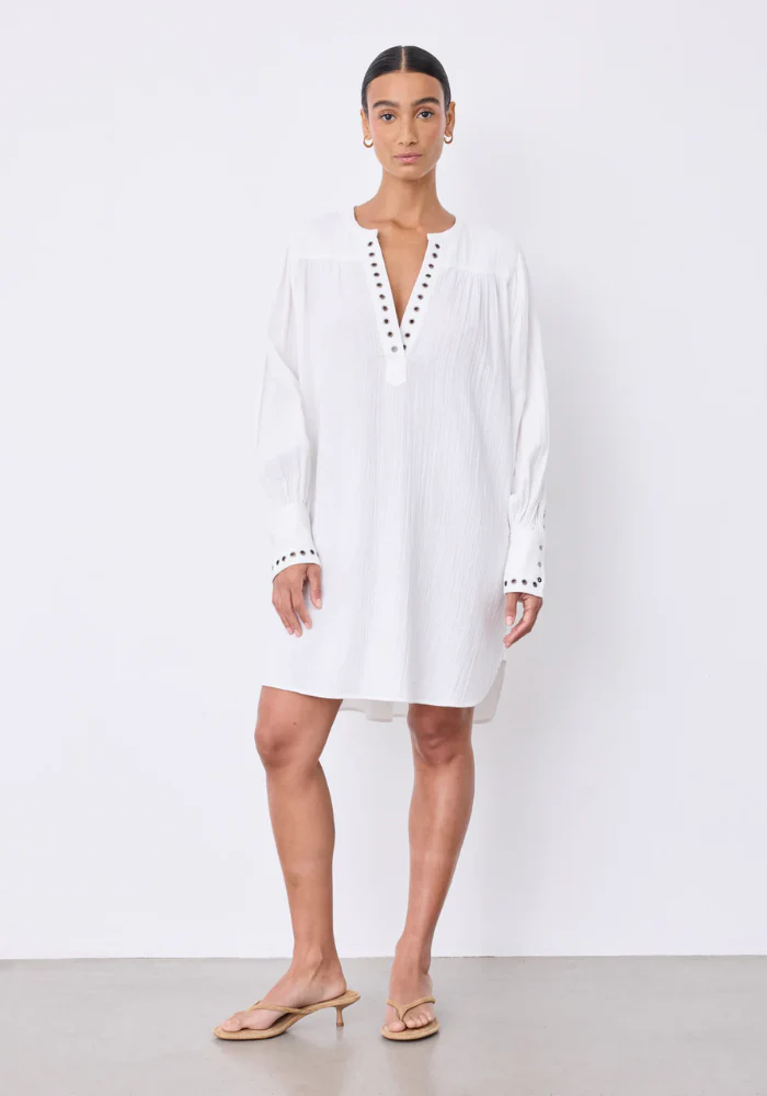 Robe Calita Blanc – Image 2