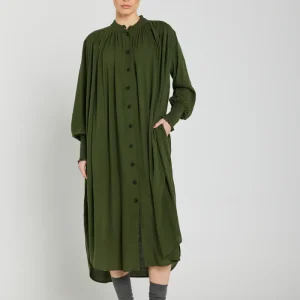 Robe Chemise Cesar Olive