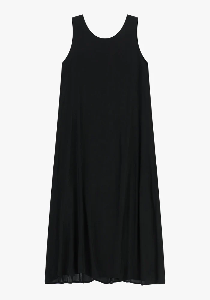 Robe Longue Débardeur Noir – Image 2