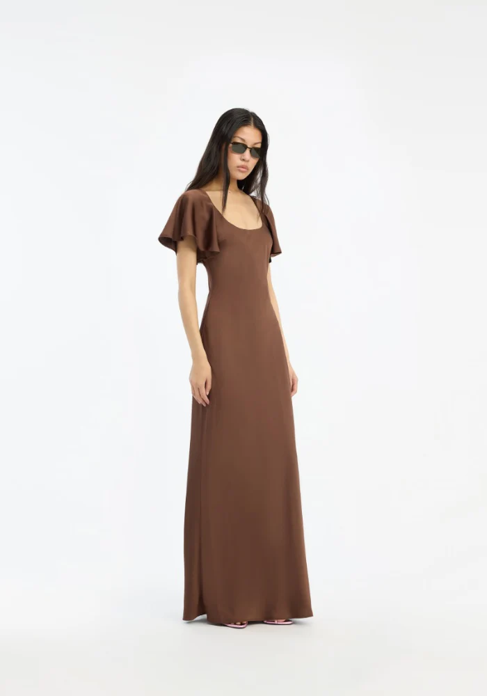 Robe Satin Flowy – Image 3