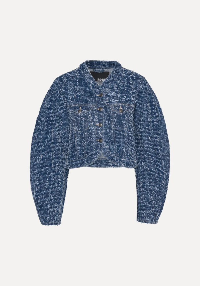 Veste Round Sleeve Denim – Image 5