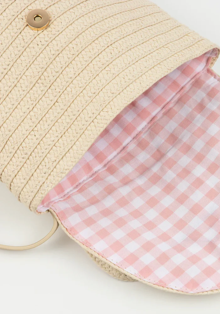 Sac À Dos En Raphia Lapin – Image 6