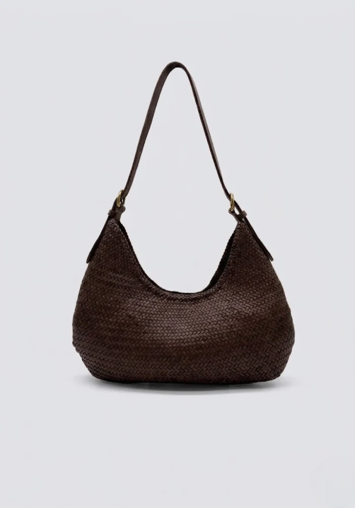 Sac Luna Mezza Dark Brown – Image 3