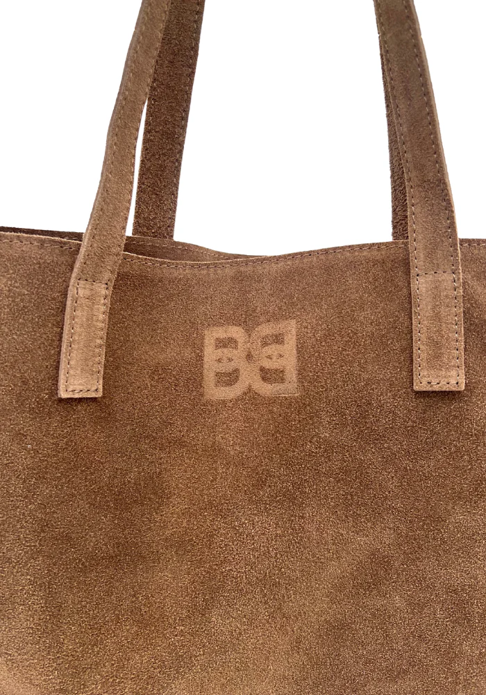 Sac Tote Bag Daim Blush Taupe – Image 3