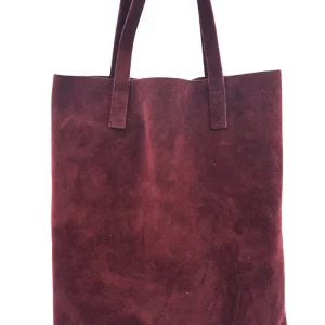 Sac Tote Bag Daim Blush Vigne