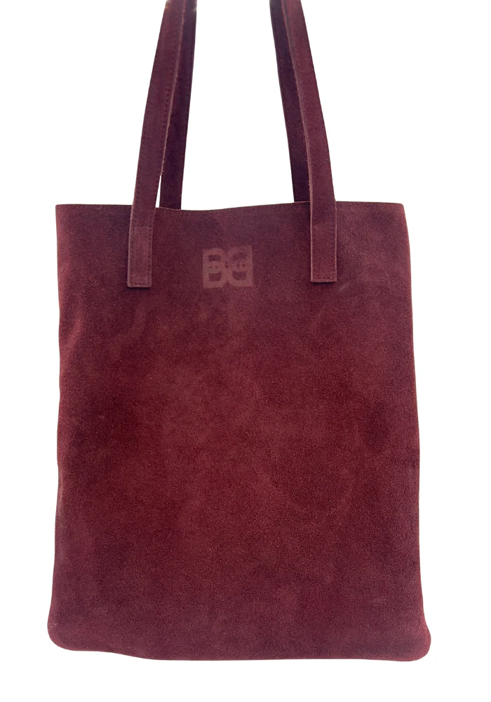 Sac Tote Bag Daim Blush Vigne – Image 3