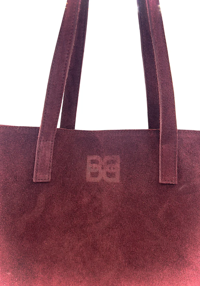 Sac Tote Bag Daim Blush Vigne – Image 4