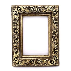 Cadre Photo Aux Moulures Vieillies - Petit Format