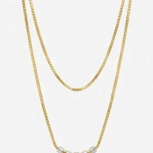 Sautoir Empire Doré