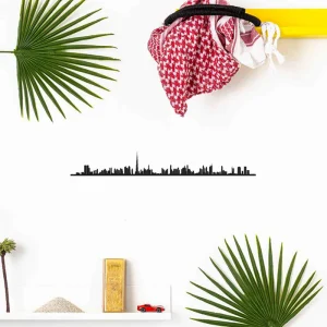 Skyline Dubaï 50cm Noire
