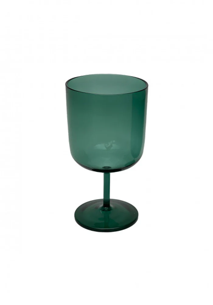 Verre À Pied Grand Modèle Bleu