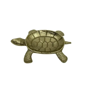 Vide Poche Tortue Doré