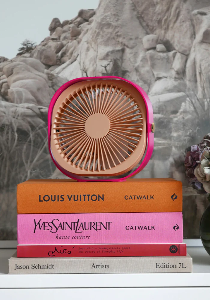 Ventilateur Portatif Fantastic Cerise – Image 3