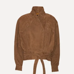 Veste Bomber Suede Oversized