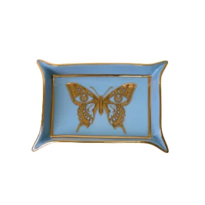 Vide-Poches En Porcelaine Mariposa Valet